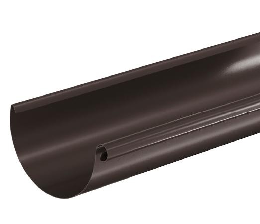 Водосток Aquasistem, система 150/100 - Водосточный желоб 3.00м RR 32 Тёмно Коричневый купить в Арзамасе