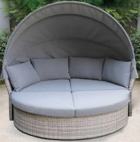 Диван-Трансформер AFINA плетеный из иск. ротанга AFM-325G Grey купить в Арзамасе