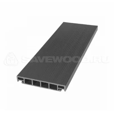 Террасная доска из ДПК SW-Salix «SaveWood» графит