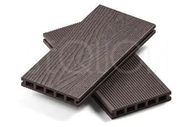 Доска террасная ДПК 3D SEQUOIA Evolution WOOD BROWN