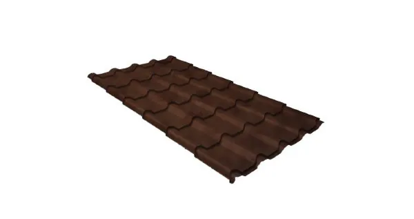 Металлочерепица камея 0,45 Safari Twincolor Brown купить в Арзамасе