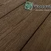Террасная доска из ДПК  WOODVEX Select Темно-коричневый купить в Арзамасе