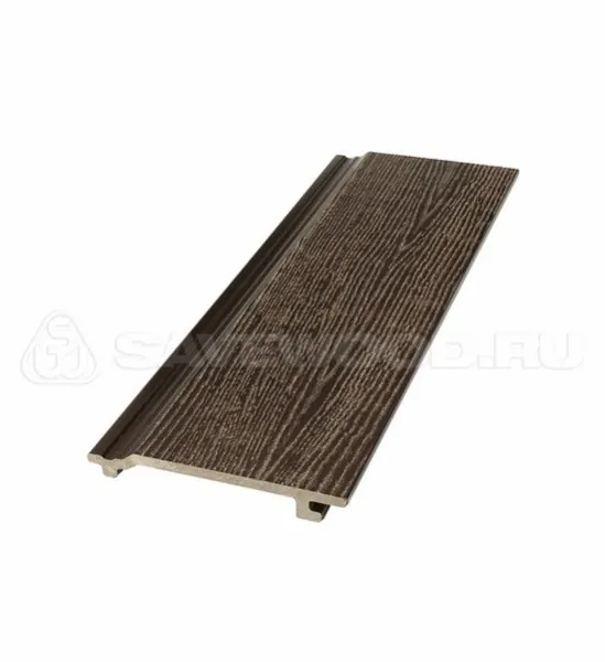 Сайдинг из дпк savewood sw-sorbus радиальный распил темно-коричневый купить в Арзамасе