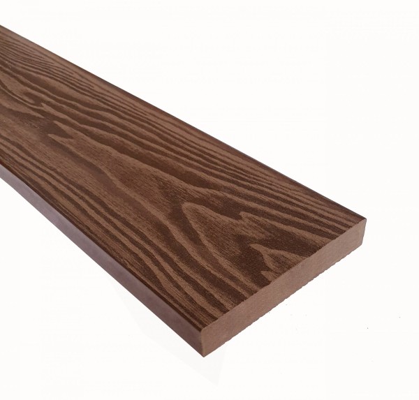 Террасная доска из ДПК Terrapol Смарт 3D Полнотелая без паза Орех Милано купить в Арзамасе