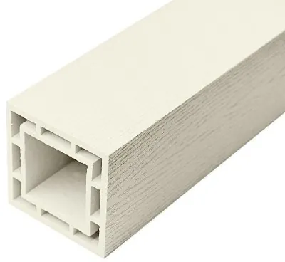 Столб FAYNAG ДПК WOOD слоновая кость