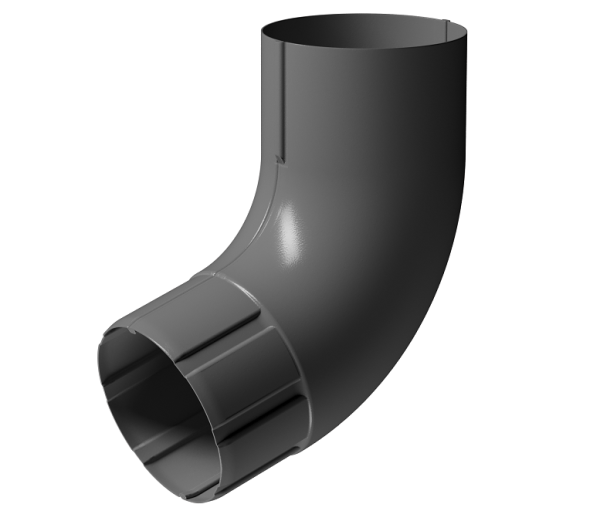 Колено 72° D90 Döcke STAL PREMIUM Графит, (RAL 7024) купить в Арзамасе