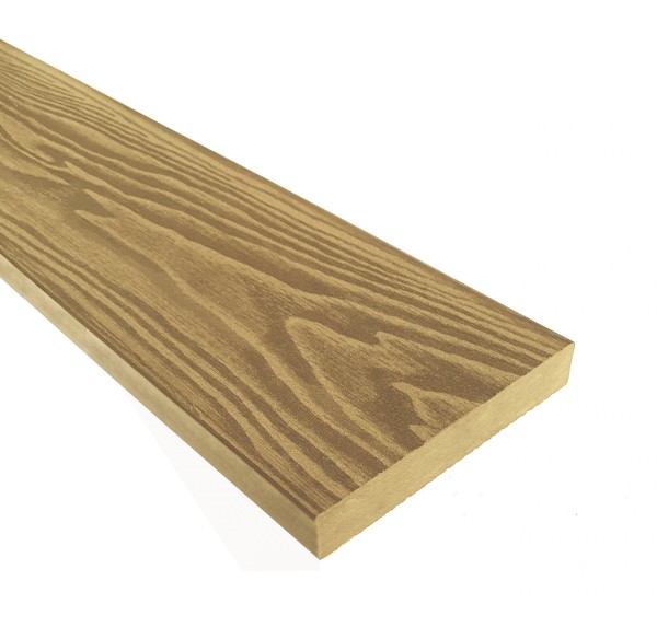 Террасная доска из ДПК Terrapol Смарт 3D Полнотелая без паза Дуб Севилья купить в Арзамасе