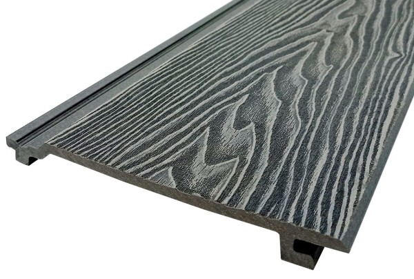 Сайдинг Darvolex 185x19x3000мм, 3D тиснение Серый купить в Арзамасе