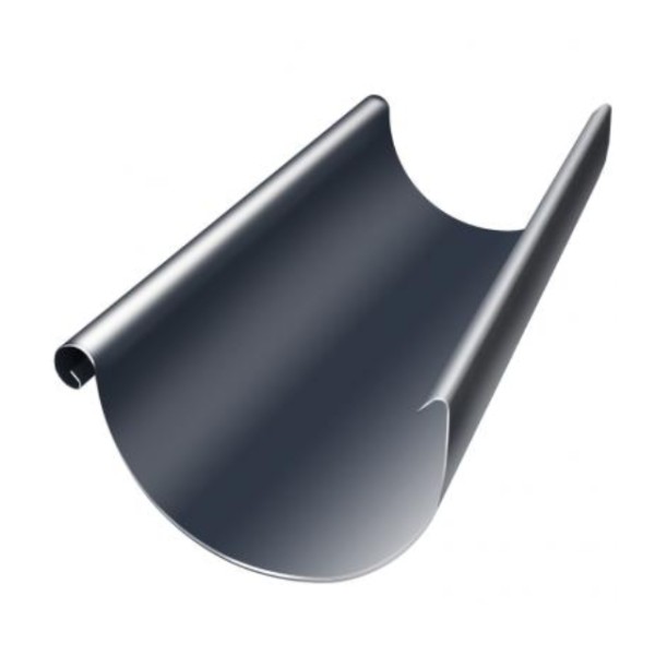 Водосток Grand Line 125x90 – Желоб 3м RAL 7024 купить в Арзамасе