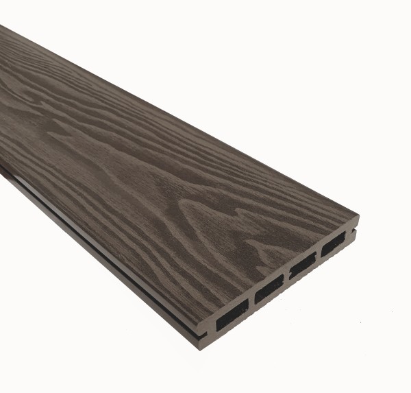 Террасная доска из ДПК Terrapol Смарт 3D Пустотелая с пазом Тик Киото купить в Арзамасе