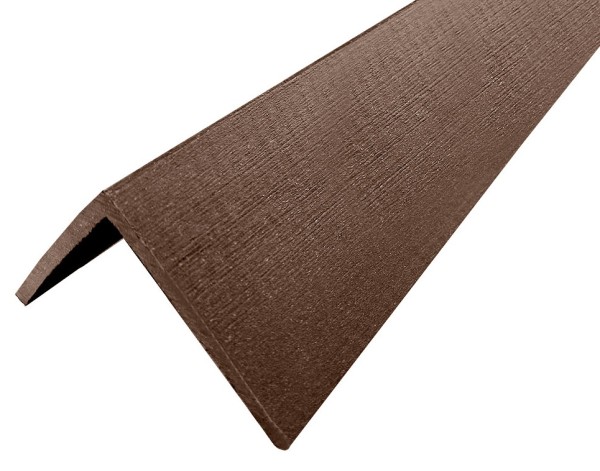 Уголок ДПК для сайдинга 70x70x3000мм Коричневый купить в Арзамасе