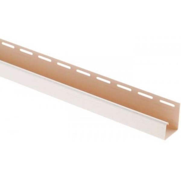 J-профиль Люкс Крашенный, T-15, ВН, Белый купить в Арзамасе