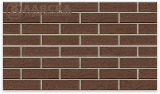 Фасадные Термопанели Аляска Braun Rustic купить в Арзамасе