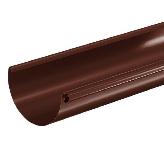 Водосток Aquasistem, система 125x90 - Водосточный желоб 3.00м RAL 8017 Коричневый купить в Арзамасе
