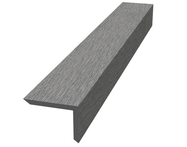 Уголок ДПК для террасной доски NauticPrime, 60x40x2900мм Тёмно-серый купить в Арзамасе