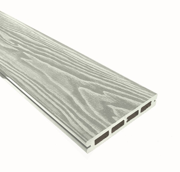 Террасная доска из ДПК Terrapol Смарт 3D Пустотелая с пазом Дуб беленый купить в Арзамасе