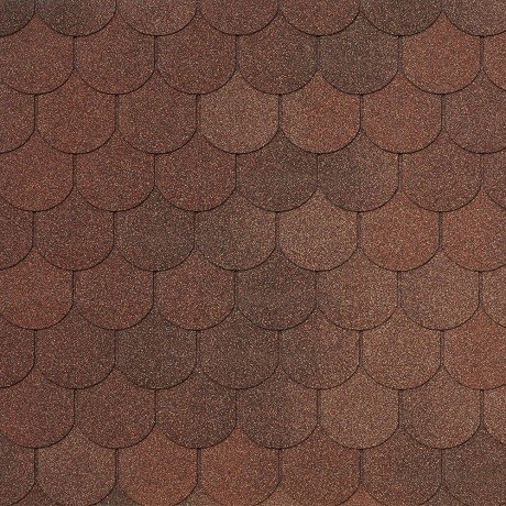 Гибкая черепица Tegola ASSISI terracotta 420 купить в Арзамасе