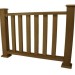 Ограждения из ДПК WOODVEX Кофе купить в Арзамасе
