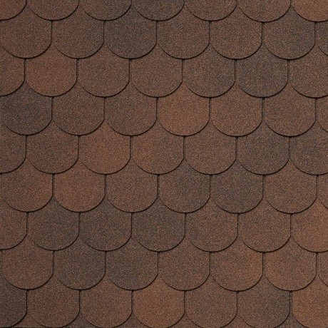 Гибкая черепица Tegola ASSISI marrone 434 купить в Арзамасе