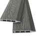 Заборная панель шип-паз EasyDecking Wood-Х 146х20 Серый купить в Арзамасе