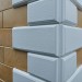 Угол Наружный к Фасадным Термопанелям Доломит Дагестанский Камень 400 мм Белый купить в Арзамасе