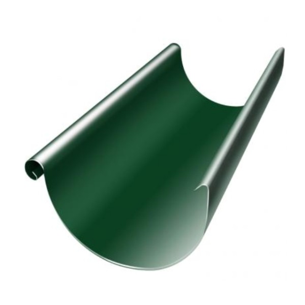Водосток Grand Line 125x90 – Желоб 3м RAL 6005 купить в Арзамасе