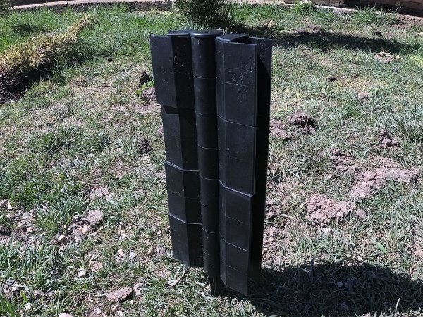 Угловой элемент поворотный, пластиковый от 60° до 300° для доски 300х30 мм из ДПК чёрный Holzhof купить в Арзамасе