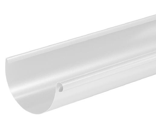 Водосток Aquasistem, система 125x90 - Водосточный желоб 3.00м RAL 9003 Белый купить в Арзамасе