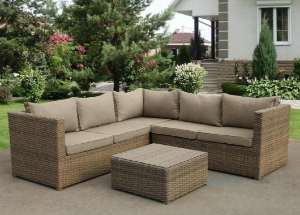 Комплект мебели AFINA плетеной из иск. ротанга YR825B Beige купить в Арзамасе