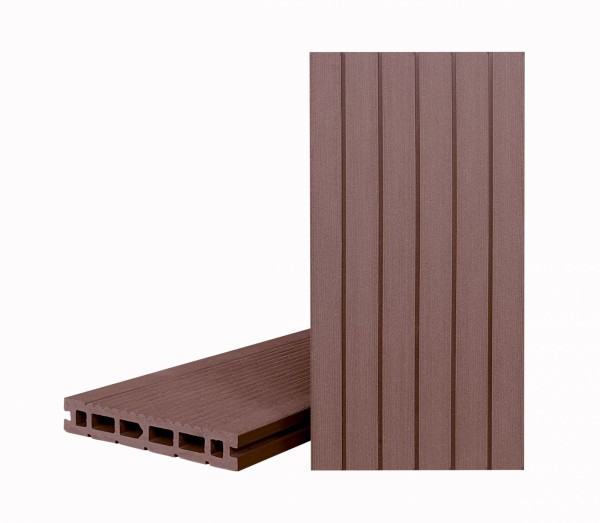 Террасная доска Классик Орех Милано (пустотелая с пазом) купить в Арзамасе