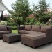 Комплект мебели AFINA плетеной из иск. ротанга YR821A Brown/Beige купить в Арзамасе