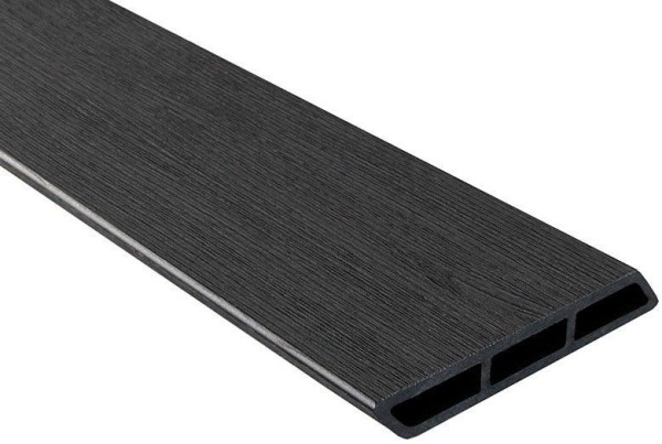 Доска Ромбус 3D ДПК Outdoor STORM BLACK черная купить в Арзамасе