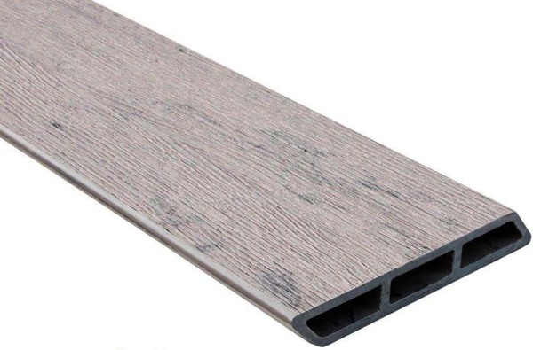 Доска Ромбус 3D ДПК Outdoor STORM GREY серая микс купить в Арзамасе