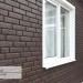 Фасадная панель Ю-Пласт Стоун Хаус Кирпич Коричневый купить в Арзамасе