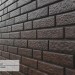 Фасадная панель Ю-Пласт Стоун Хаус Кирпич Коричневый купить в Арзамасе