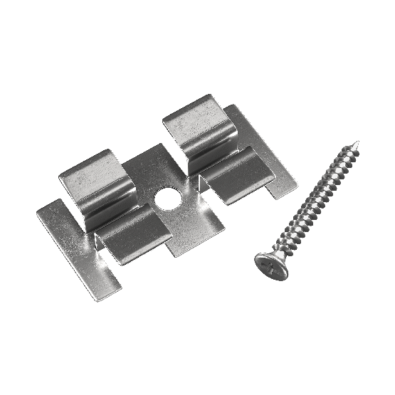 Клипса с саморезом, Grinder шовный монтаж 5 mm купить в Арзамасе