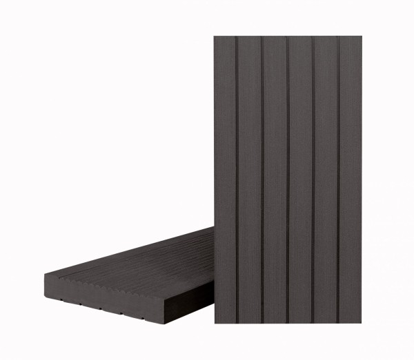 Террасная доска Классик Чёрное дерево (полнотелая без паза) Под заказ купить в Арзамасе
