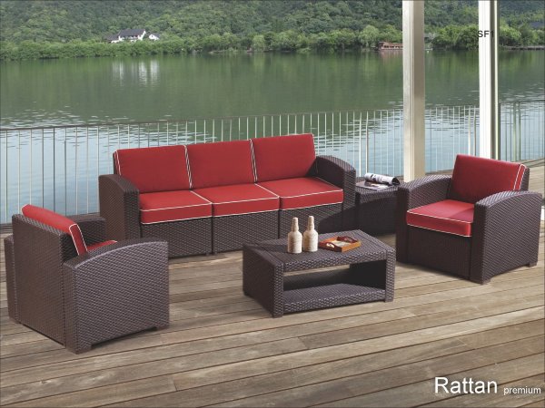 Уличные диваны и кресла коллекции Rattan Premium 5  купить в Арзамасе