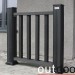 Ограждение из ДПК Outdoor Классик 3D STORM чёрный купить в Арзамасе