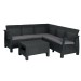 Угловой диван  Yalta Corner Set (столик в комплект не входит) купить в Арзамасе