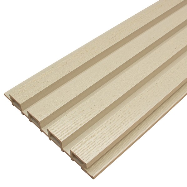 Фасадная доска из ДПК Faynag Wood Рейка Слоновая кость купить в Арзамасе