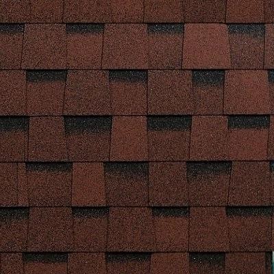 Двухслойная ламинированная черепица Shinglas, серия Фазенда – Красный купить в Арзамасе