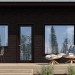 Фасадная панель FineBer, Скол - Тёмно коричневый купить в Арзамасе