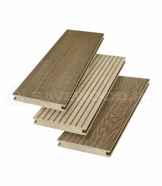 Террасная доска SW Fraxinus (R) полнотелая «SaveWood» Тик купить в Арзамасе