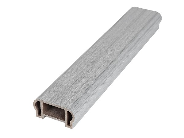 Перила верхнее фигурное Woodvex Co-Extrusion Серый купить в Арзамасе