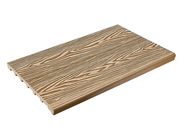 Ступень полнотелая из ДПК Deckart Step 3D Орех купить в Арзамасе