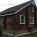 Сайдинг "blockhouse" под бревно, Акриловый Премиум ВН-01, орех тёмный купить в Арзамасе