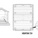Сарай пластиковый Newton 759 купить в Арзамасе