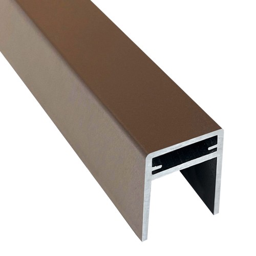 П-профиль Алюминиевый EasyDecking 35x25 Венге купить в Арзамасе