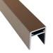 П-профиль Алюминиевый EasyDecking 35x25 Венге купить в Арзамасе
